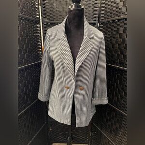 Houndstooth Lightweight Blazer